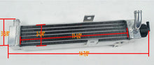 Load image into Gallery viewer, GPI 15" 4" Aluminium Radiator FOR GO KART ROTAX MINI-MAX / MICRO-MAX