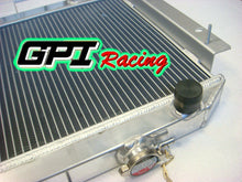 Load image into Gallery viewer, GPI Aluminum Radiator & fan for Ford Escort 1971-1980 AT/MT Automatic/Manual 72 73 1971 1972 1973 1974 1975 1976 1977 1978 1979 1980