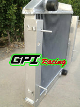 Load image into Gallery viewer, GPI Aluminum Radiator & fan for Ford Escort 1971-1980 AT/MT Automatic/Manual 72 73 1971 1972 1973 1974 1975 1976 1977 1978 1979 1980