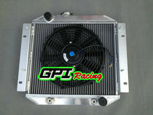 Load image into Gallery viewer, GPI Aluminum Radiator & fan for Ford Escort 1971-1980 AT/MT Automatic/Manual 72 73 1971 1972 1973 1974 1975 1976 1977 1978 1979 1980