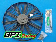 Load image into Gallery viewer, GPI Aluminum Radiator & fan for Ford Escort 1971-1980 AT/MT Automatic/Manual 72 73 1971 1972 1973 1974 1975 1976 1977 1978 1979 1980