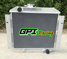 Load image into Gallery viewer, GPI Aluminum Radiator & fan for Ford Escort 1971-1980 AT/MT Automatic/Manual 72 73 1971 1972 1973 1974 1975 1976 1977 1978 1979 1980