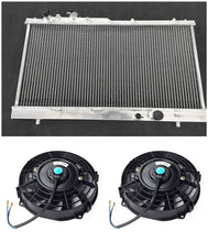 Load image into Gallery viewer, GPI Performance AL Radiator & FANS For 1999-2003 Mazda Protege 2000 2001 2002