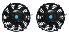 Load image into Gallery viewer, GPI 2pcs 16" 16 inch Universal Electric Radiator /Intercooler COOLING Fan &mounting kit