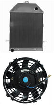 Load image into Gallery viewer, GPI Aluminum Radiator & Fan For 1941 Ford Truck Ford Configuration 41