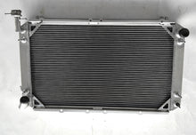Load image into Gallery viewer, 4 ROW Aluminum Radiator & fans FOR NISSAN PATROL GQ SAFARI 2.8&4.2L DIESEL Y60 TD42 AT