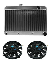 Load image into Gallery viewer, Aluminum Radiator+FANS for 1961 1962 1963 Pontiac Tempest #CC6163 61 62 63