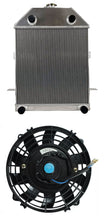 Load image into Gallery viewer, GPI Aluminum Radiator & Fan For 1941 Ford Truck Flathead Configuration #CC41FH