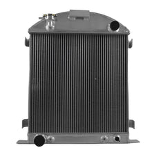 Load image into Gallery viewer, GPI Aluminum Radiator & FAN For 1928 1929 Ford Model A Ford CHEVY GM V8 ENGINE
