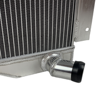Load image into Gallery viewer, GPI Aluminum Radiator For 1954-1964 Jeep Willys 6-22 Utility Wagon Truck 3.7 6 Cyl Manual