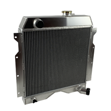 Load image into Gallery viewer, GPI Aluminum Radiator For 1954-1964 Jeep Willys 6-22 Utility Wagon Truck 3.7 6 Cyl Manual