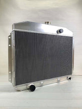 Load image into Gallery viewer, GPI Aluminum Radiator+Fans For 1961-1964 Ford F-Series Trucks 1962 1963