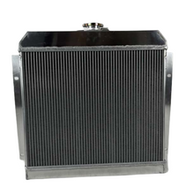 Load image into Gallery viewer, GPI Aluminum Radiator & fan for 1953 1954 Dodge Cars L6 3.8L V8 4.0L manual MT
