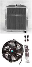 Load image into Gallery viewer, Aluminum Radiator+FAN For 1947-1954 Chevy Truck 3100 3600 3800 3900 1948 1949 1950 1951 1952 1953