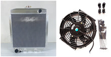 Load image into Gallery viewer, Aluminum Radiator & FAN For 1954 1955 1956 Country Squire Mainline Customline Club V8