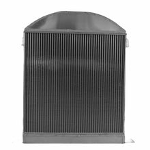 Load image into Gallery viewer, GPI Aluminum Radiator & FAN For 1928 1929 Ford Model A Ford CHEVY GM V8 ENGINE