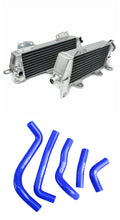 Load image into Gallery viewer, GPI Aluminum alloy radiator & Hose FOR 1995-2006 Kawasaki KDX200/KDX220 KDX 200 KDX 220 1996 1997 1998 1999 2000 2001 2002 2003 2004 2005 2006
