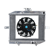 Load image into Gallery viewer, GPI Aluminum radiator & FAN for Honda Foreman RUBICON TRX500 2005-2012 2005 2006 2007 2008 2009 2010 2011