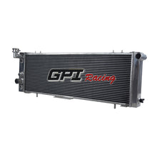 Load image into Gallery viewer, GPI 3 Row Aluminum Racing Radiator For 1991-2001 Jeep Cherokee/Comanche 2.5L/4.0L l4/l6 1991 1992 1993 1994 1995 1996 1997 1998 1999 2000 2001