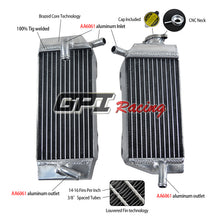 Load image into Gallery viewer, GPI L&R Aluminum Radiator For 2005-2008 Honda CRF450R CRF450 CRF 450 R CRF 450 2005 2006 2007 2008