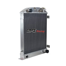 Load image into Gallery viewer, GPI 3 ROW Aluminum Radiator for 1932 FORD HI-BOY Grill Shells CHEVY ENGINE 1932