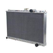 Load image into Gallery viewer, GPI Aluminum Radiator + Fans For 1992-1997 Mitsubishi Lancer EVO1 EVO2 EVO3 4G63T MT Manual 1993 1994 1995 1996