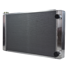 Load image into Gallery viewer, GPI Dual Pass Universal Crossflow 28" Core Aluminum Cooling Radiator Manual