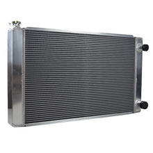 Load image into Gallery viewer, GPI Dual Pass Universal Crossflow 28" Core Aluminum Cooling Radiator Manual