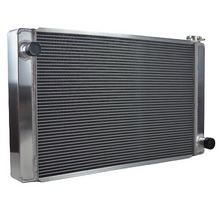 Load image into Gallery viewer, 28" Core Aluminum Universal Crossflow Radiator for Chevy Configuration MT Manual