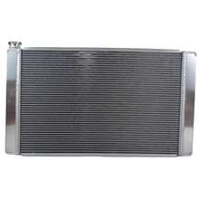 Load image into Gallery viewer, 28" Core Aluminum Universal Crossflow Radiator for Chevy Configuration MT Manual