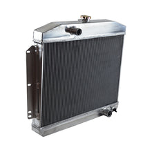 Load image into Gallery viewer, 3 Row Aluminum Radiator & fan for Mercury W/Chevy 350 5.7 V8 Manual MT 1949 1950 1951