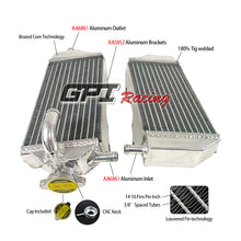 Load image into Gallery viewer, Aluminum Radiator For Yamaha YZ450F 2014-2017 / YZ250F 2014-2018 2014 2015 2016 2017 2018