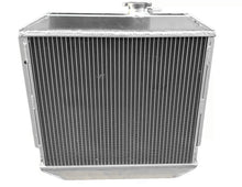 Load image into Gallery viewer, GPI Aluminum Radiator & fan for Ford Escort 1971-1980 AT/MT Automatic/Manual 72 73 1971 1972 1973 1974 1975 1976 1977 1978 1979 1980