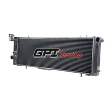 Load image into Gallery viewer, GPI 3 Row Aluminum Racing Radiator For 1991-2001 Jeep Cherokee/Comanche 2.5L/4.0L l4/l6 1991 1992 1993 1994 1995 1996 1997 1998 1999 2000 2001