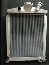 Load image into Gallery viewer, 5 ROW Aluminum Radiator FOR 1938-1939 Ford TRUCK/PICK UP WITH CHEVY V8 MT