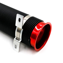 Load image into Gallery viewer, RED Universal 3'' Flexible Car Cold Air Intake Hose Filter Pipe Telescopic Tube Kit