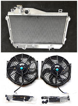 Load image into Gallery viewer, Aluminum Radiator & FANS For 1981-1986 Toyota Celica Coupe A6 Supra 2.8L AT/MT 1981 1982 1983 1984 1985 1986