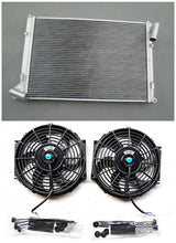 Load image into Gallery viewer, GPI Aluminum radiator & fans For 2002-2008 BMW Mini Cooper S R50 R52 R53 1.6 Turbo 2002 2003 2004 2005 2006 2007 2008