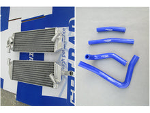 Load image into Gallery viewer, GPI Aluminum alloy radiator+silicone hose for 1996-2000 Suzuki RM250 RM 250 1996 1997 1998 1999 2000