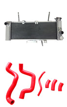Load image into Gallery viewer, GPI 3 ROW Aluminum Radiator & HOSE For 2003-2008 Suzuki SV650 SV650N/ SV 650 SV 650 N K3 K4 2003 2004 2005 2006 2007 2008