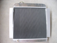 Load image into Gallery viewer, 3 ROW ALUMINUM RADIATOR + Fan FOR 1955-1959 CHEVY PICKUP TRUCK V8 1955 1956 1957 1958 1959 AT/MT
