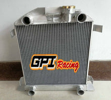 Load image into Gallery viewer, GPI Aluminum Radiator FOR 1932-1939 Ford Lowboy Chopped w/flathead V8 engine 1932 1933 1934 1935 1936 1937 1938 1939