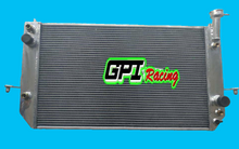 Load image into Gallery viewer, GPI Aluminum Radiator & FANS For 1998-2005 Chevy Chevrolet Astro GMC Safari 4.3 V6 AT 1998 1999 2000 2001 2002 2003 2004 2005