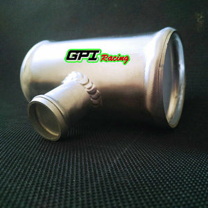 GPI 3" 76 mm Blow Off Valve Adapter Aluminum T-Pipe Shape Tube 38mm BOV
