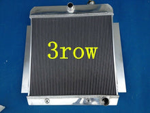Load image into Gallery viewer, 3 ROW ALUMINUM RADIATOR + Fan FOR 1955-1959 CHEVY PICKUP TRUCK V8 1955 1956 1957 1958 1959 AT/MT