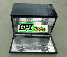 Load image into Gallery viewer, GPI 30"x18"x18" Aluminum Truck Underbody Tool Box Storage Underbed ATV RV Trailer Pickup Truck Tread Lock With Keys