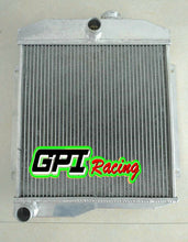 Load image into Gallery viewer, GPI Aluminum radiator +FAN Fit 1955 - 1971 JEEP CJ5 CJ6 DJ5 DJ6 F4 1955 1956 1957 1958 1959 1960 1961 1962 1963 1964 1965 1966 1967 1968 1969 1970 1971