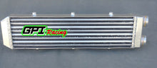 Load image into Gallery viewer, GPI For Delta Fin Design One Sided Aluminum Intercooler 550x140x70mm 2.2" Inlet/out