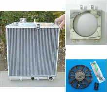 Load image into Gallery viewer, 28MM pipe Aluminum Radiator & shroud&fan FOR 1992-2000 Honda Civic EK EG D15 D16 B16 B18 1992 1993 1994 1995 1996 1997 1998 1999 2000