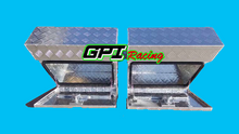 Load image into Gallery viewer, GPI 30&quot;x10&quot;*16&quot; Left Side Aluminium Pair Undertray Under Tray Underbody Ute Tool Box
